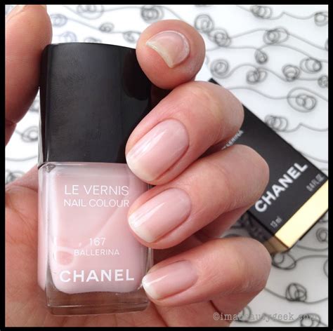 chanel nagellack ballerina 167|Chanel ballerina nail polish reviews.